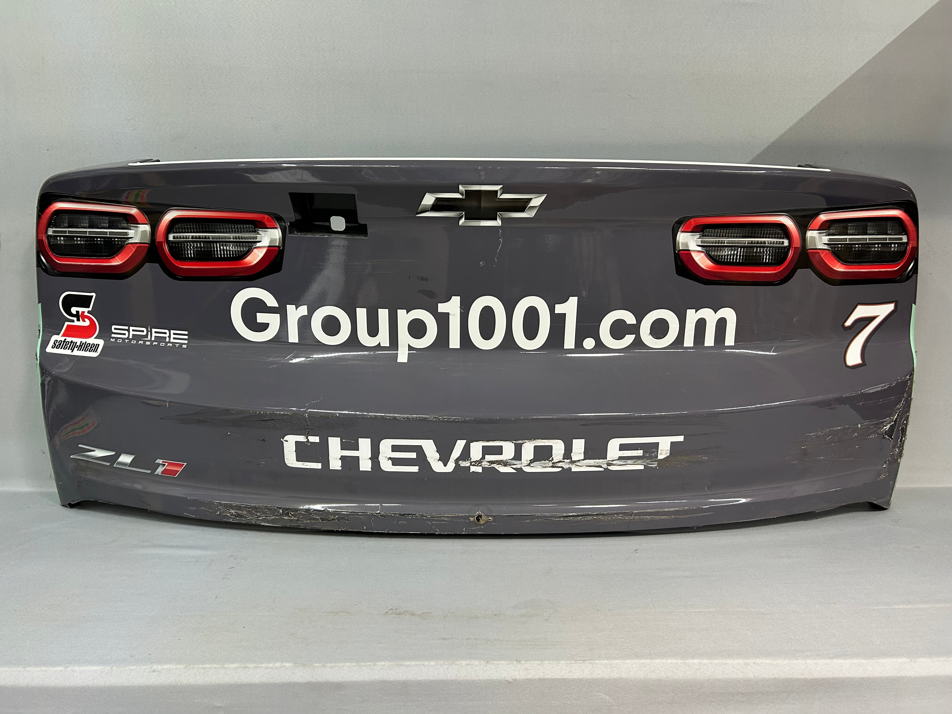 Justin Haley Modified Justin Haley #7 2025 COTA Group 1001 Nascar Rear Bumper – Race Day ...
