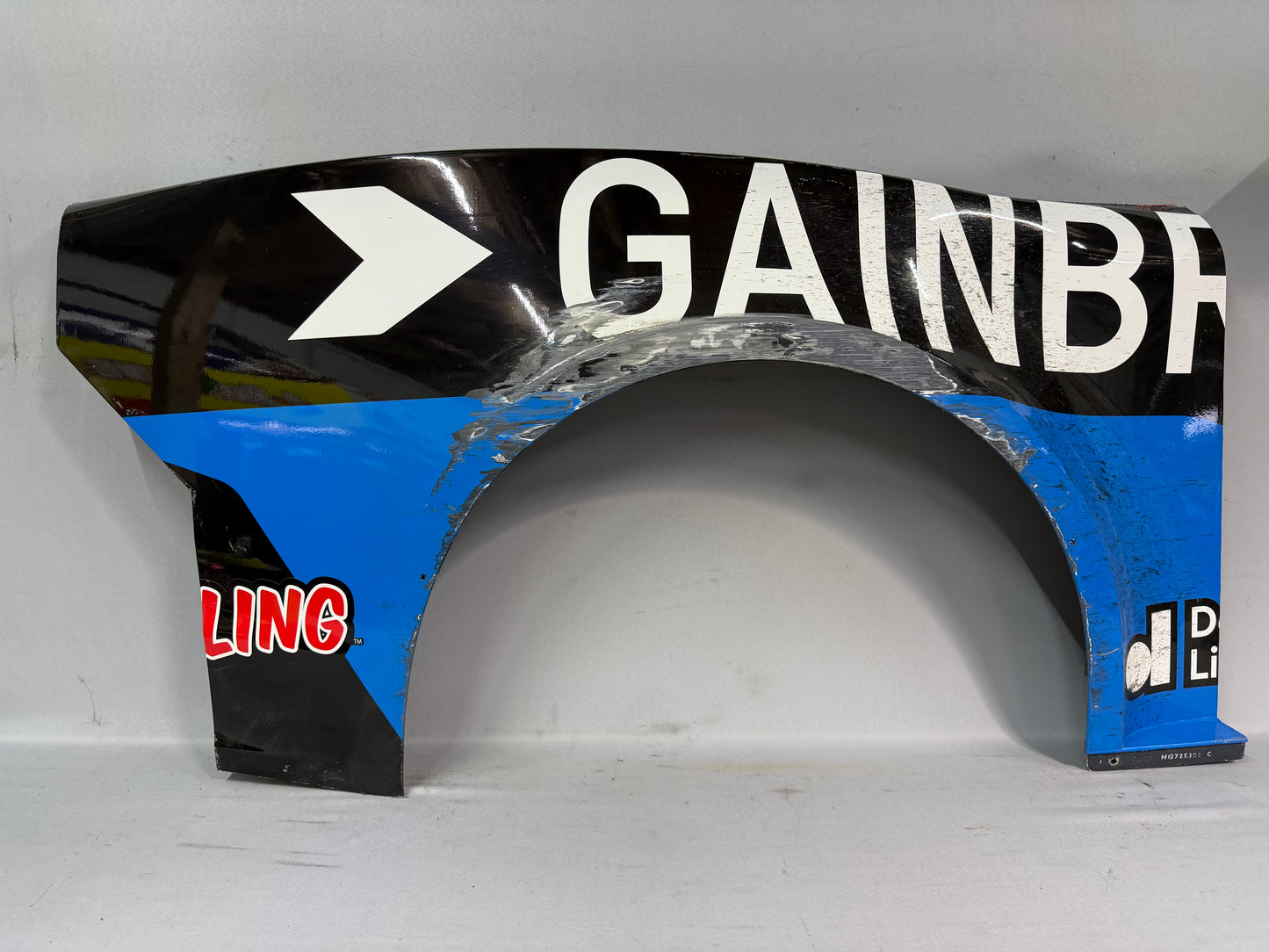 Michael McDowell #71 2025 Kansas Gainbridge Nascar Quarter Panel