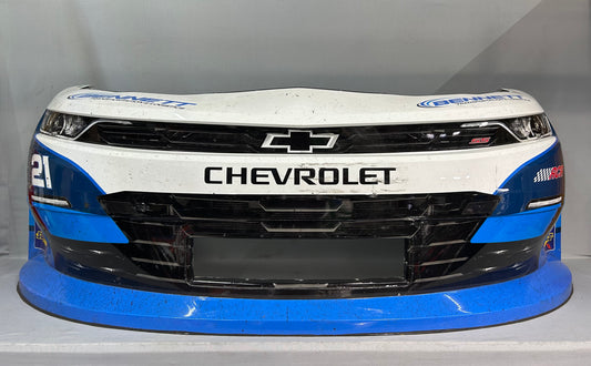 Austin Hill #21 2025 Texas Bennett Transportation Nascar Front Nose