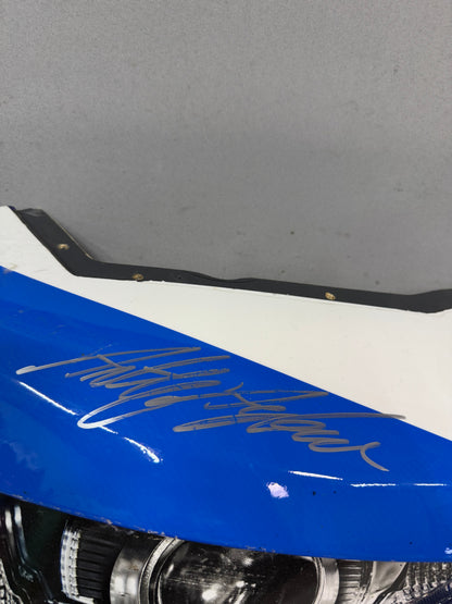Anthony Alfredo #96 2026 Watkins Glen Metalico Nascar Autographed Nose Corner