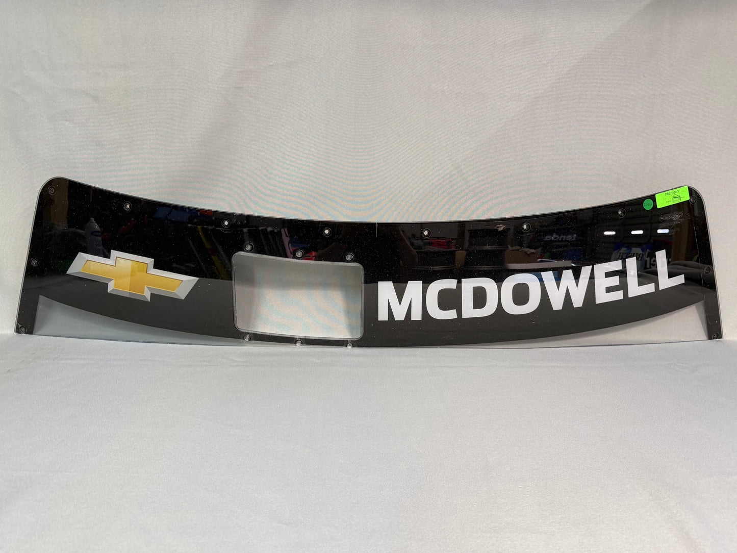 Michael McDowell #71 2025 Michigan Nascar Windshield Banner