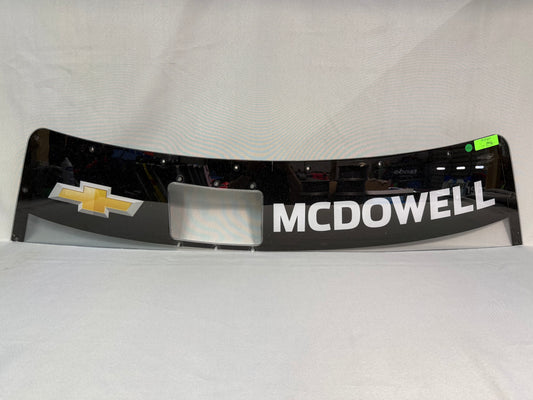 Michael McDowell #71 2025 Michigan Nascar Windshield Banner