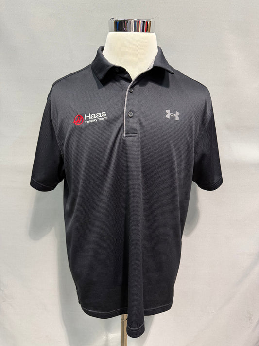 Haas Factory Team 2025 Team Issued Polo Shirt Size XL