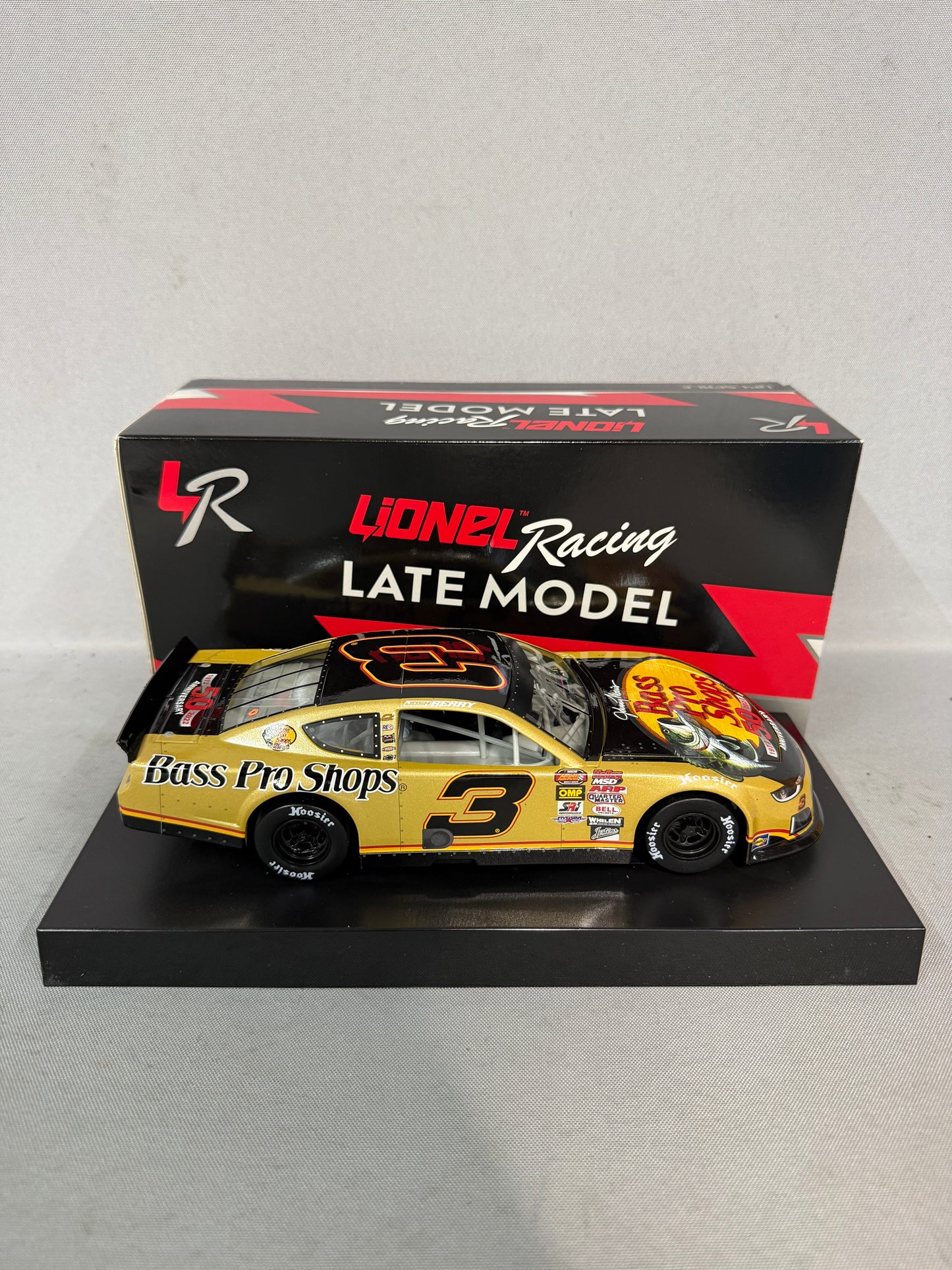 Josh Berry #3 2023 Bass Pro Shops Late Model Nascar Autographed Diecast