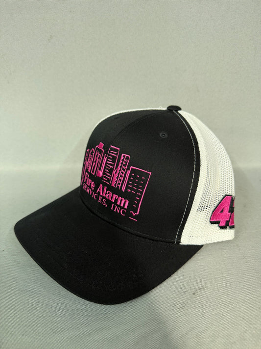 John Hunter Nemechek #42 Fire Alarm Services Nascar Team Issued Hat