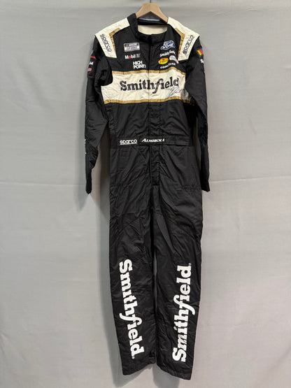 Aric Almirola #10 2023 Smithfield Nascar Autographed Driver Firesuit