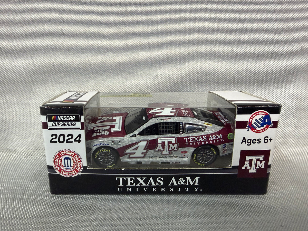 Josh Berry #4 2024 Texas A&M Nascar 1/64 Diecast
