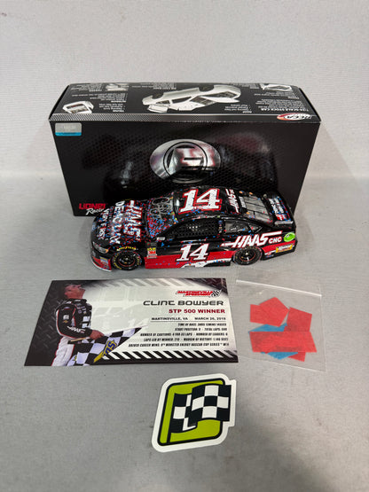 Clint Bowyer #14 2018 Martinsville Win Haas Demo Day Nascar Autographed Diecast