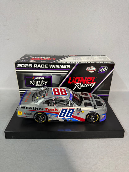 Connor Zilisch #88 Charlotte Win Weathertech Raw Finish Nascar Diecast