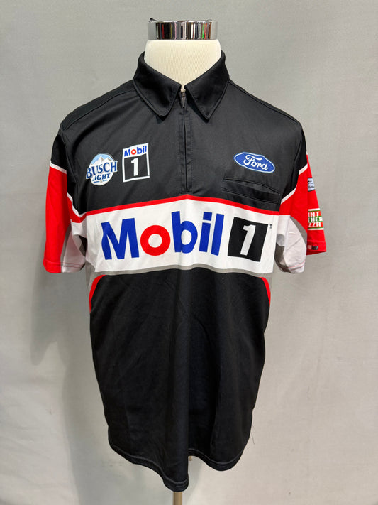 Kevin Harvick #4 2023 Mobil 1 Nascar Crew Shirt Size Large