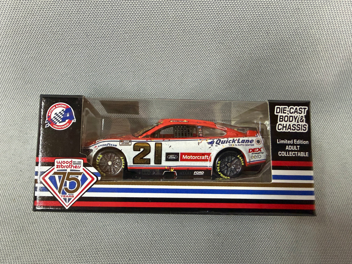 Josh Berry #21 2025 Las Vegas Win Motorcraft Nascar 1/64 Diecast