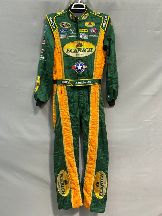 Aric Almirola #43 2013 Autographed Eckrich Nascar Driver Firesuit