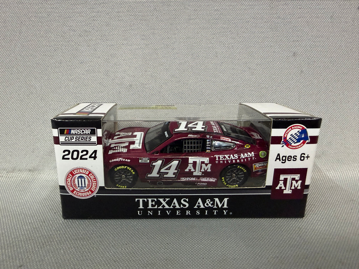 Chase Briscoe #14 2024 Texas A&M Nascar 1/64 Diecast