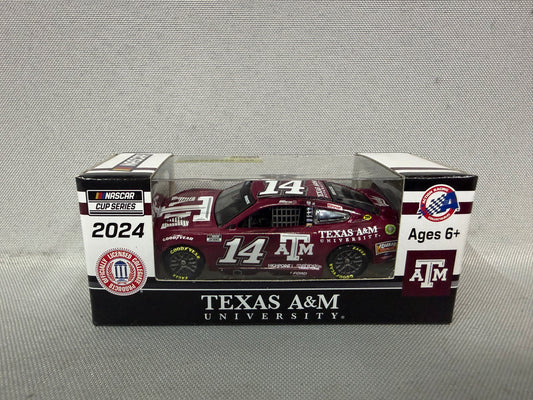 Chase Briscoe #14 2024 Texas A&M Nascar 1/64 Diecast