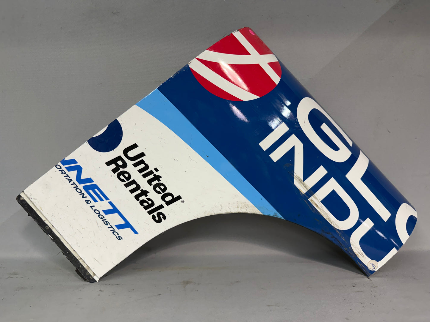 Austin Hill #21 2025 Daytona Global Industrial Nascar Partial Quarter Panel