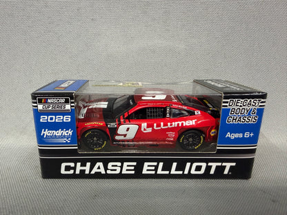 Chase Elliott #9 2026 Llumar Nascar 1/64 Diecast