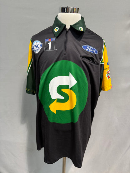 Kevin Harvick #4 Subway Nascar Crew Shirt Size XL