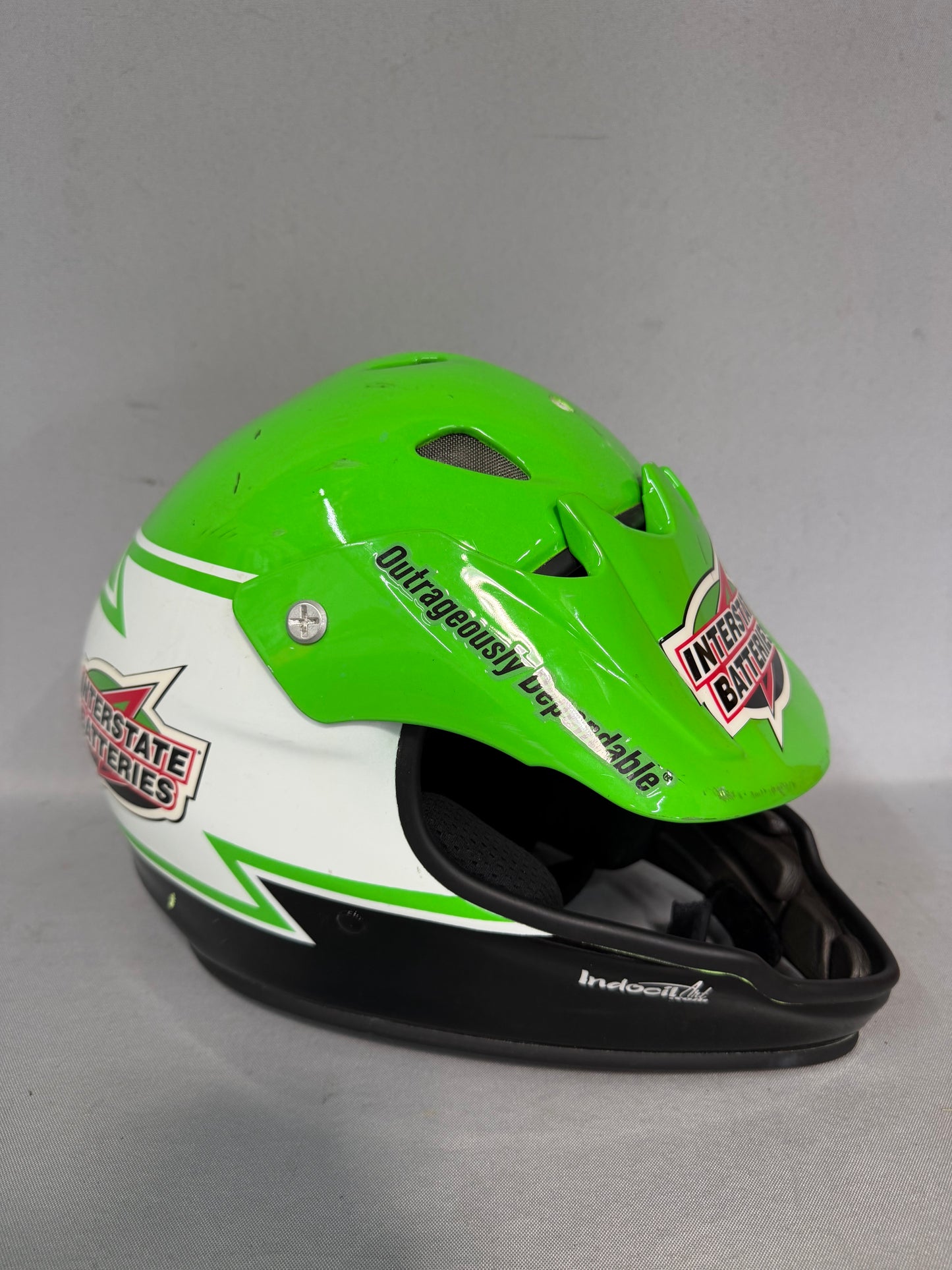 Kyle Busch #18 Interstate Batteries Nascar Pit Crew Helmet