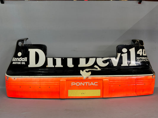Kenny Wallace #40 Dirt Devil Autographed Nascar Rear Bumper