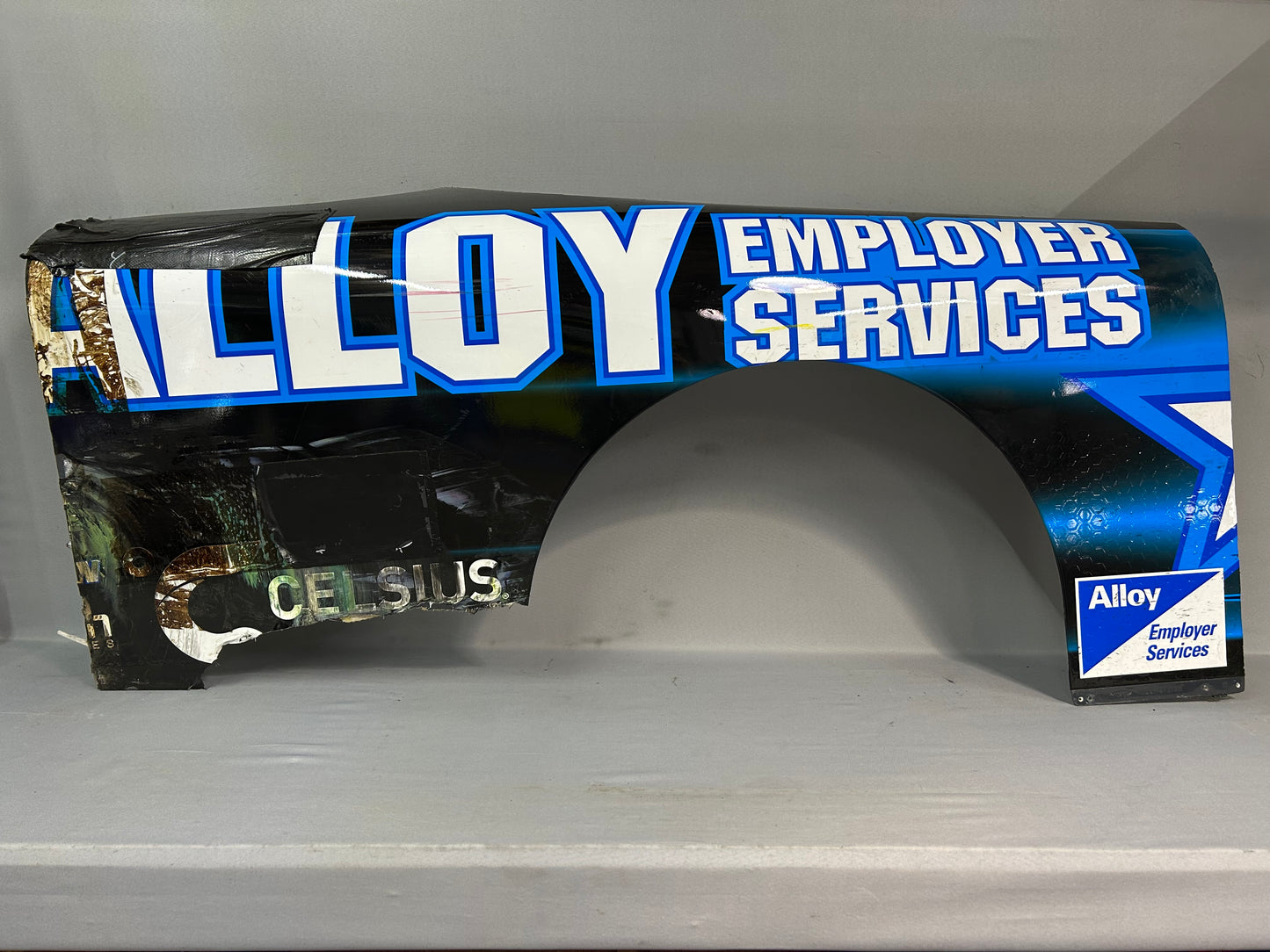 Josh Williams #11 2025 Darlington Throwback Alloy Employer Nascar Quarter Panel