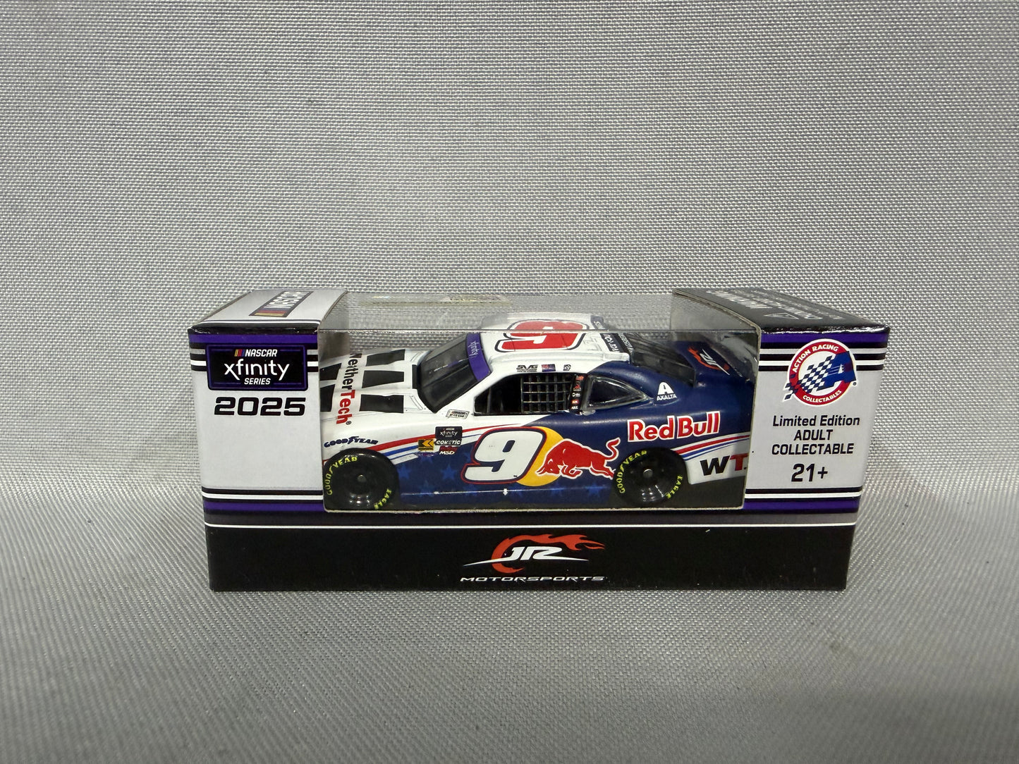 Shane Van Gisbergen #9 2025 Chicago Win Weathertech Red Bull Nascar 1/64 Diecast
