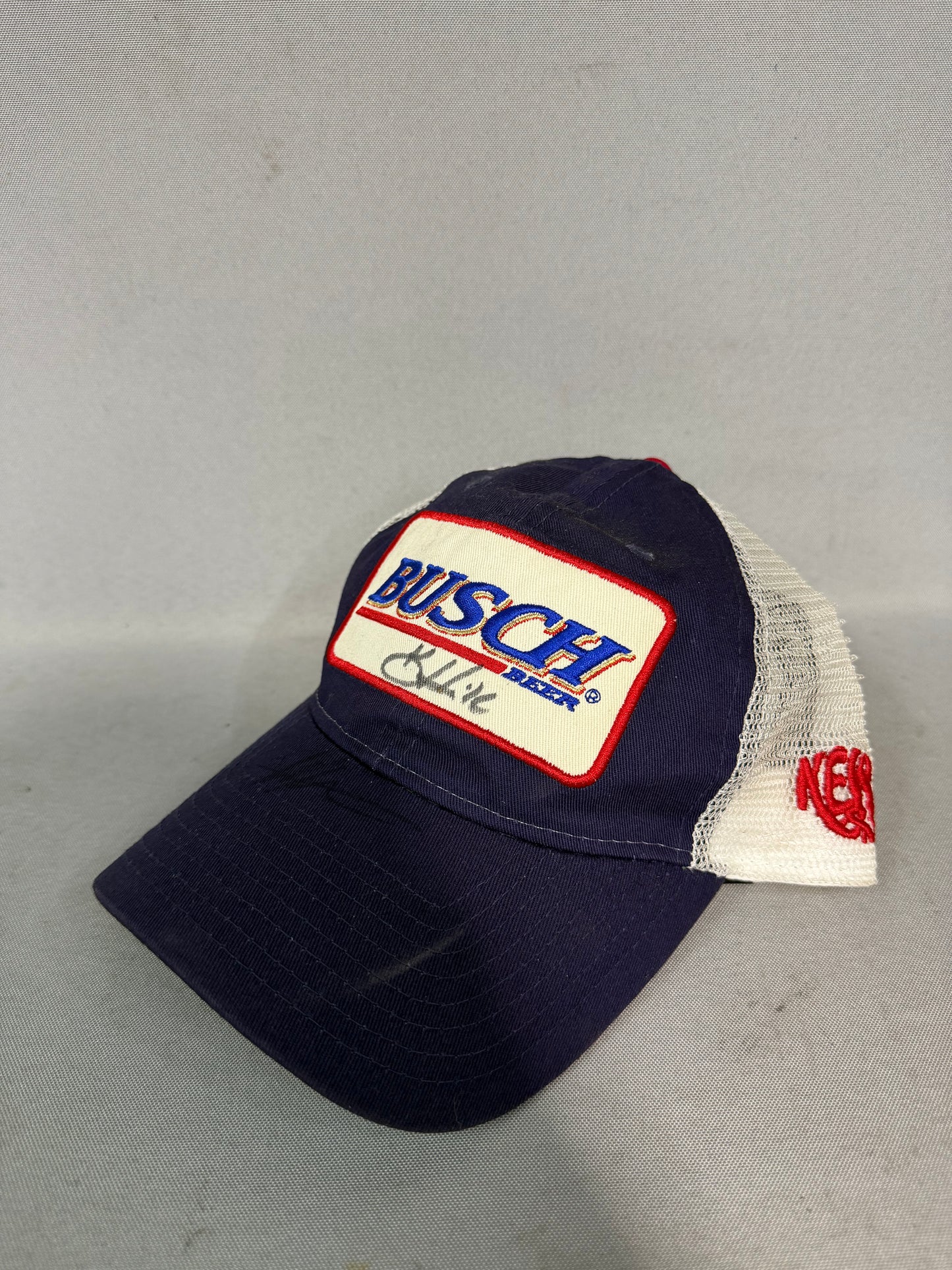 Kevin Harvick #4 Busch Beer Nascar Dual Autographed Team Hat