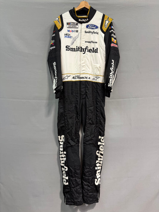 Aric Almirola #10 2022 Smithfield Nascar Autographed Driver Firesuit