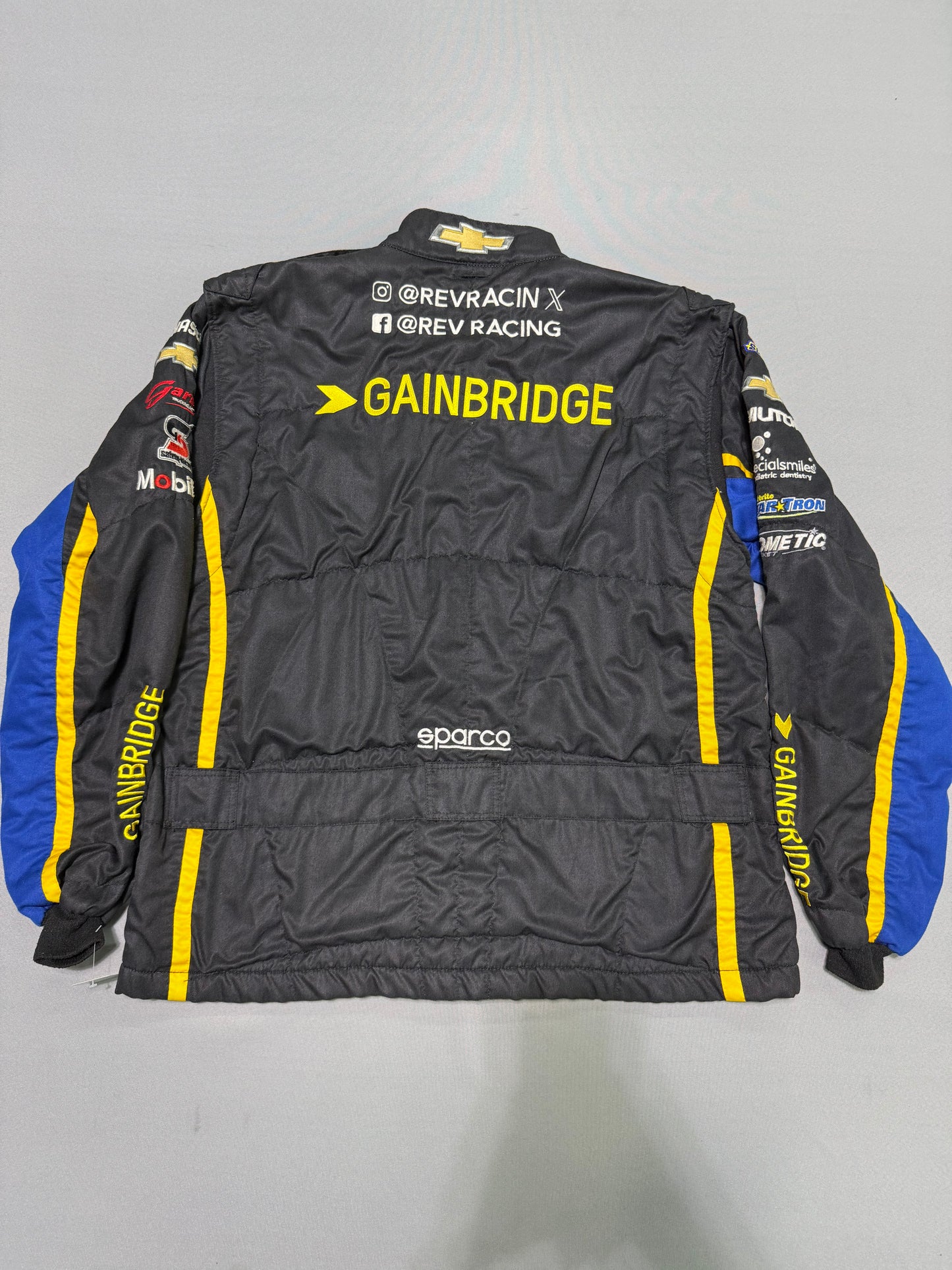 Nick Sanchez #2 2024 Gainbridge Nascar 2 Piece Crew Firesuit C-54 W-40 L-32