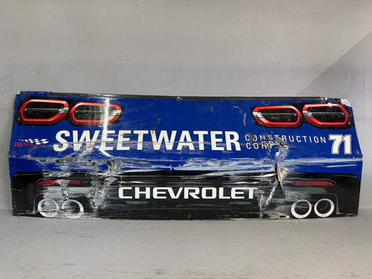 Ryan Ellis #71 2025 Sweetwater Construction Nascar Rear Bumper
