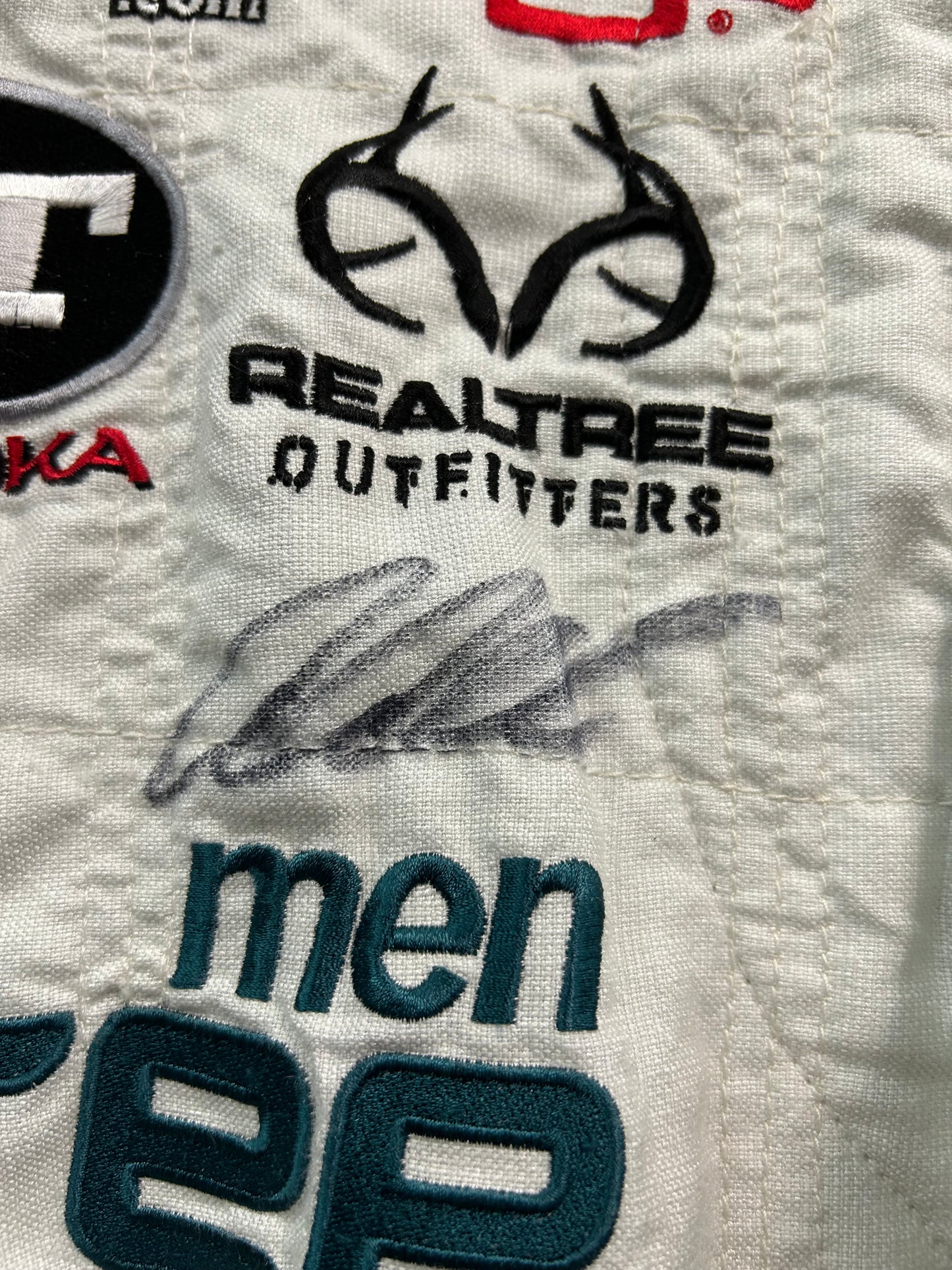 Aric Almirola #88 2011 Autographed Degree Nascar Driver Firesuit