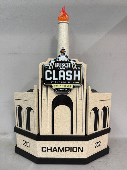 Joey Logano #22 2022 Los Angeles Busch Light Clash At The Coliseum Champion Nascar Trophy