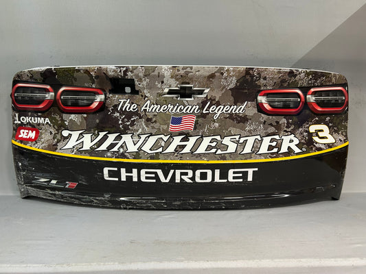 Austin Dillon #3 2025 Bowman Gray Clash Bass Pro Winchester Nascar Rear Bumper