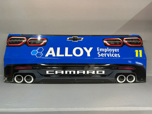 Josh Williams #11 2024 Alloy Employer Services Nascar Rear Bumper
