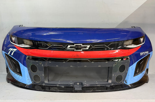 Carson Hocevar #77 2025 New Hampshire Delaware Life Nascar Front Nose