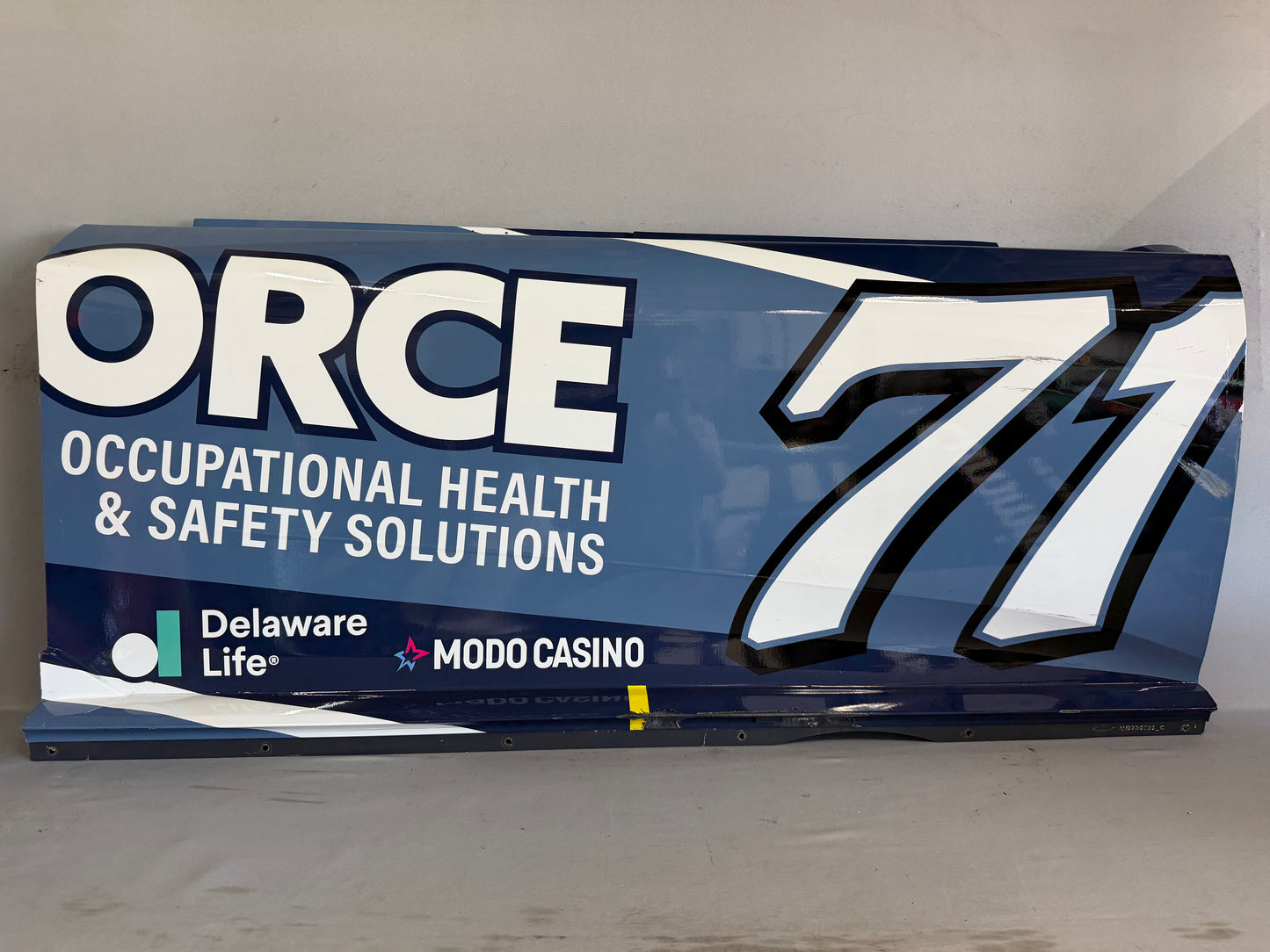 Michael McDowell #71 2026 Las Vegas 1 Workforce Nascar Door Panel