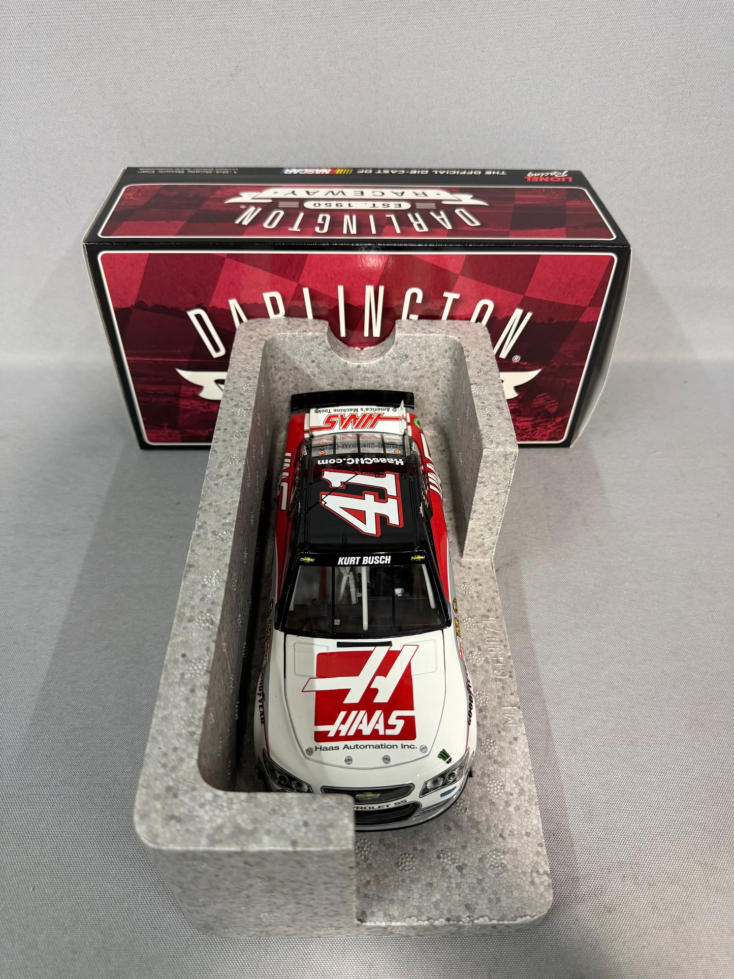 Kurt Busch #41 2015 Haas Automation CNC Retro Darlington Nascar Diecast