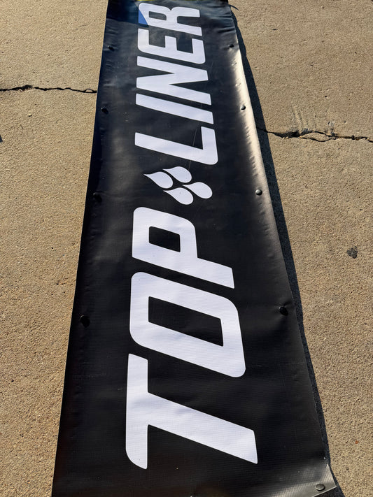 Thomas Annunziata #07 2025 Lime Rock Top Liner Nascar Pit Box Riser Banner