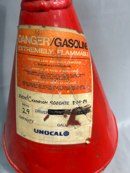 Dale Jarrett #29 1989 Champion 400 Nascar Fuel Can