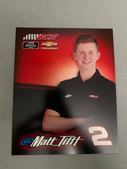 Matt Tifft #2 2018 Richard Childress Racing Nascar Hero Card