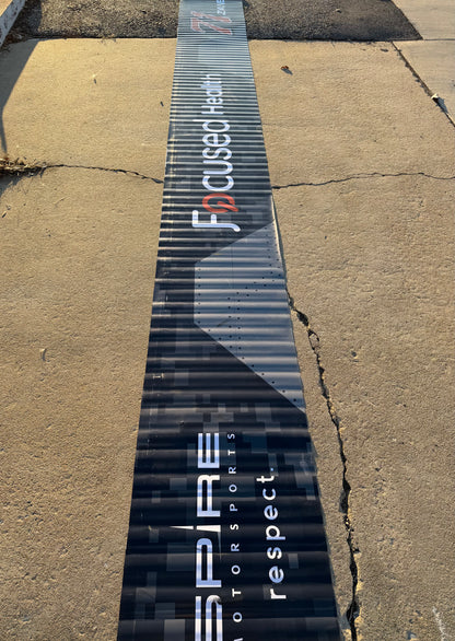 Zane Smith #71 2024 Charlotte Focused Health Nascar Pit Wall Banner