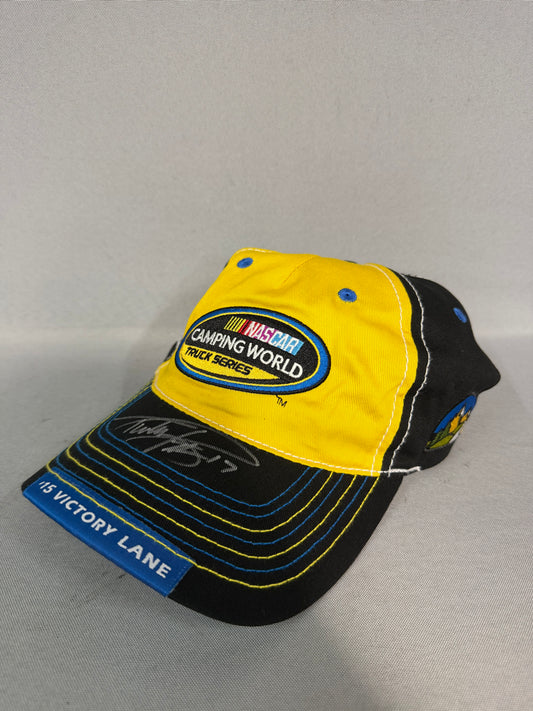Timothy Peters #17 2015 Phoenix Camping World Truck Series Nascar Autographed Victory Lane Hat
