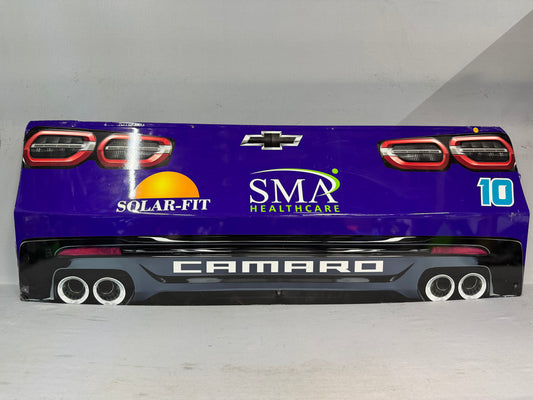 Daniel Dye #10 2025 WWTR Gateway Race To Stop Suicide Nascar Rear Bumper