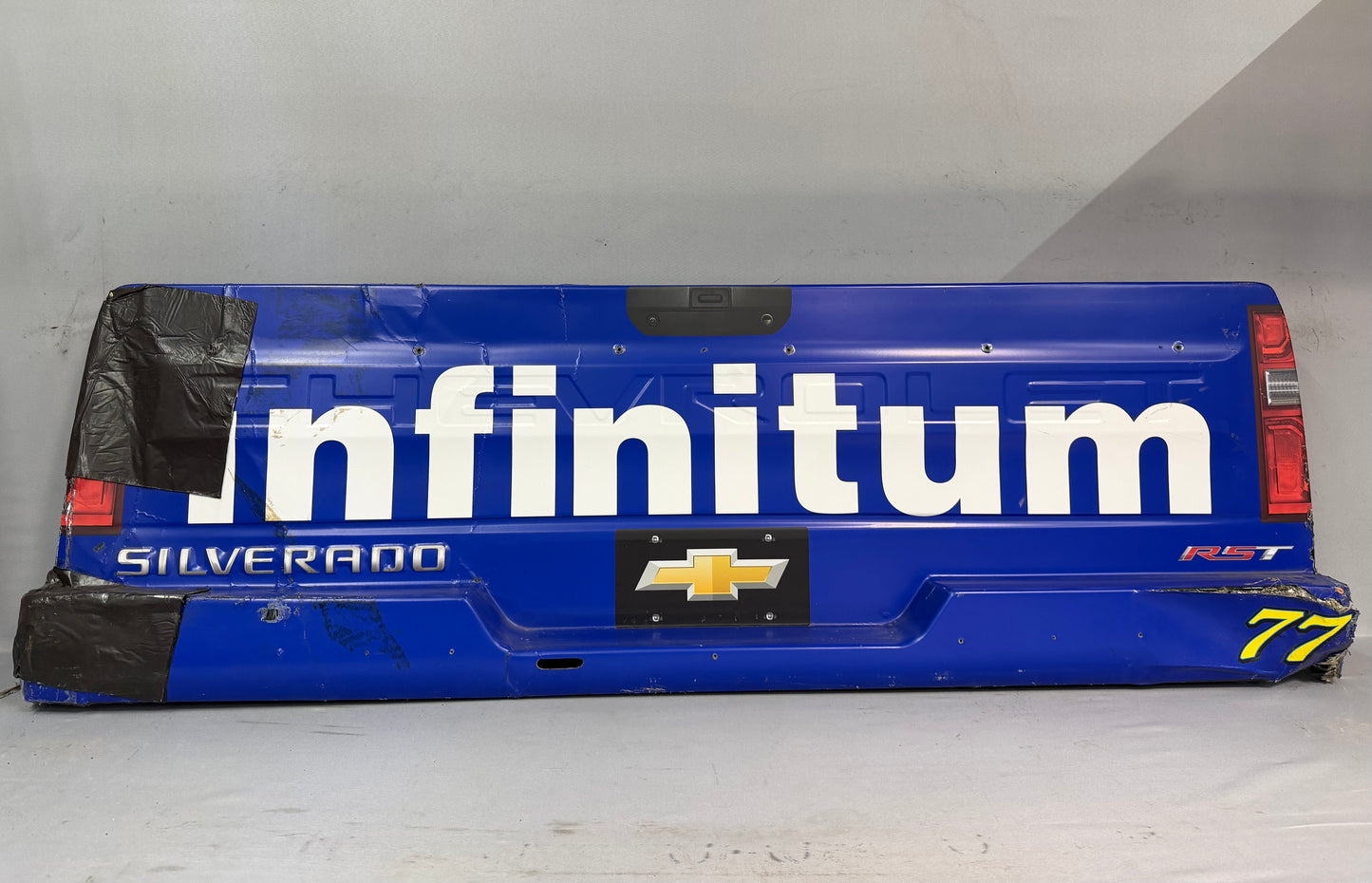 Andres Perez #77 2025 Telcel Infinitum Nascar Rear Bumper