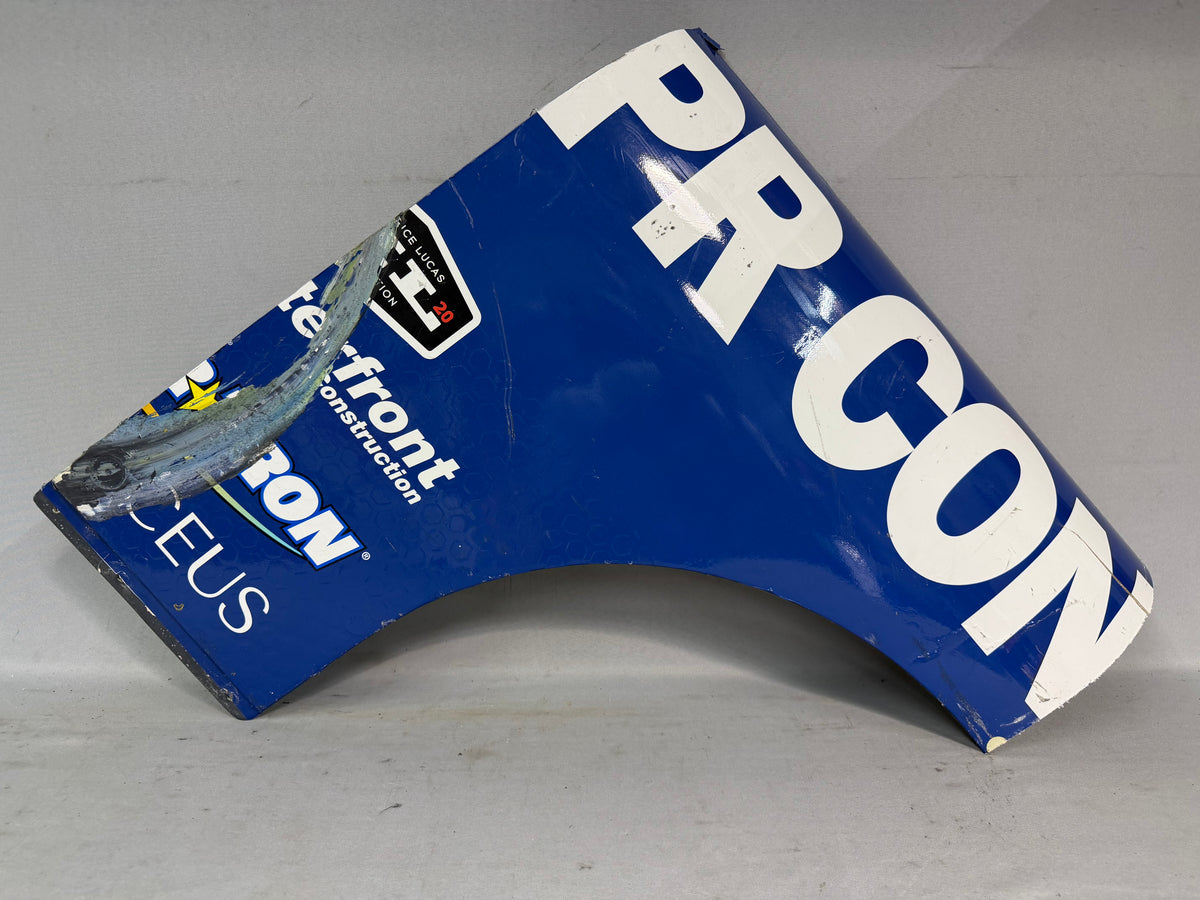 Leland Honeyman #92 2026 Atlanta 2 DPR Construction Nascar Partial Quarter Panel