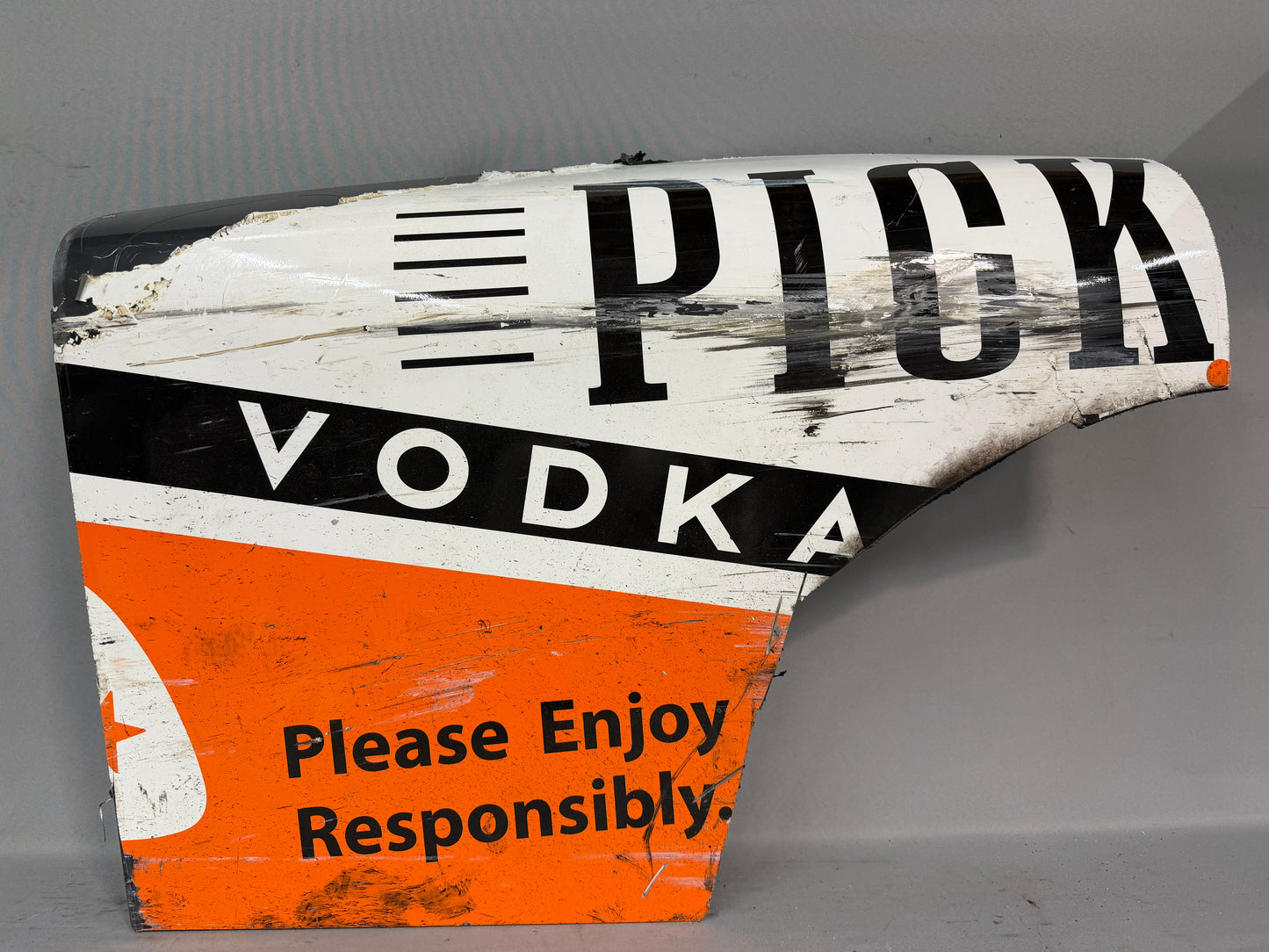 Nick Sanchez #48 2025 Pocono Pickers Vodka Nascar Partial Quarter Panel
