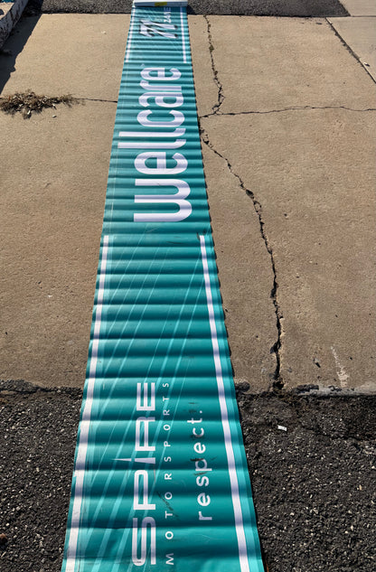 Zane Smith #71 2024 Wellcare Nascar Pit Wall Banner