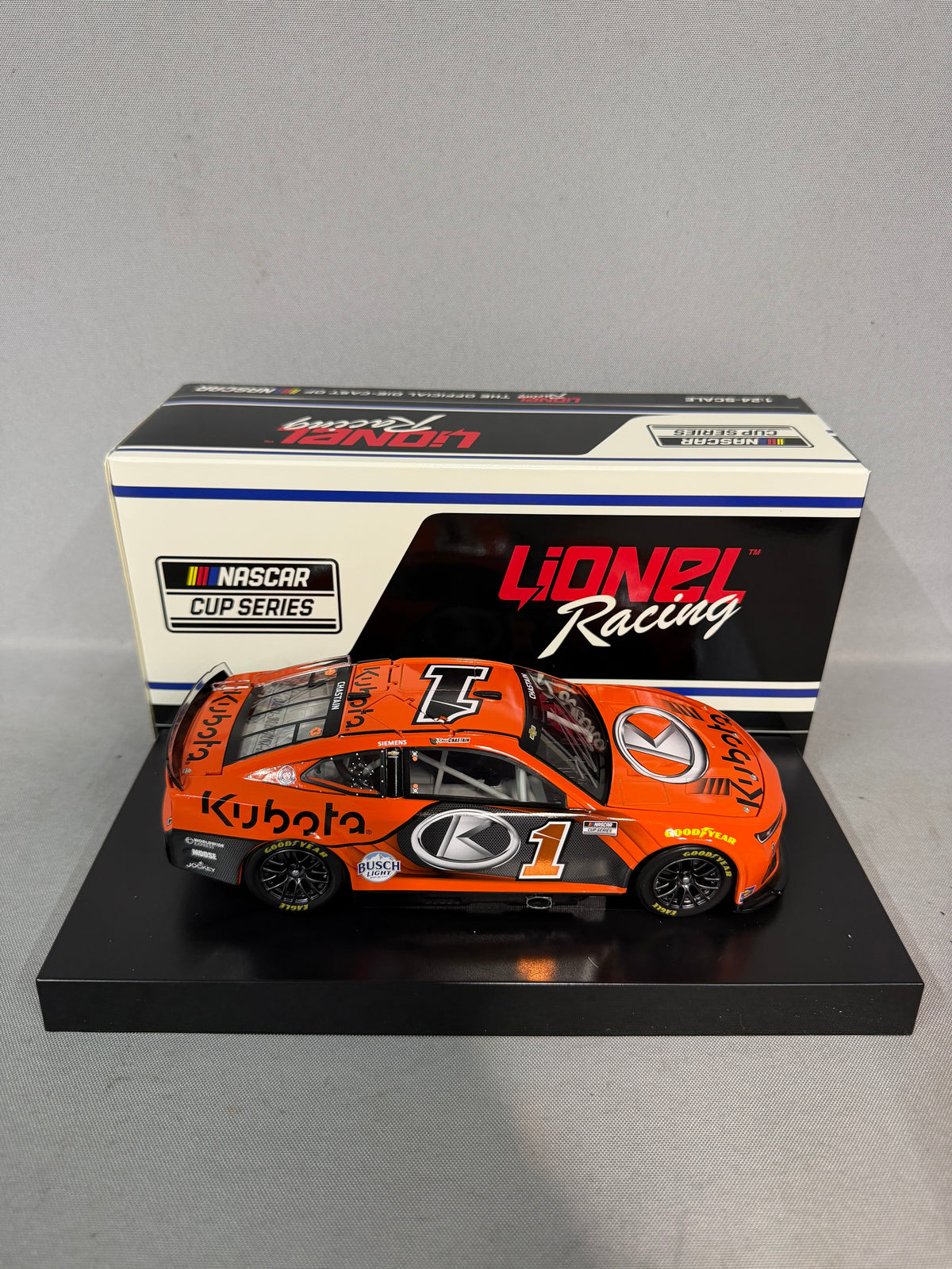 Ross Chastain #1 2024 Kubota Nascar Autographed Diecast