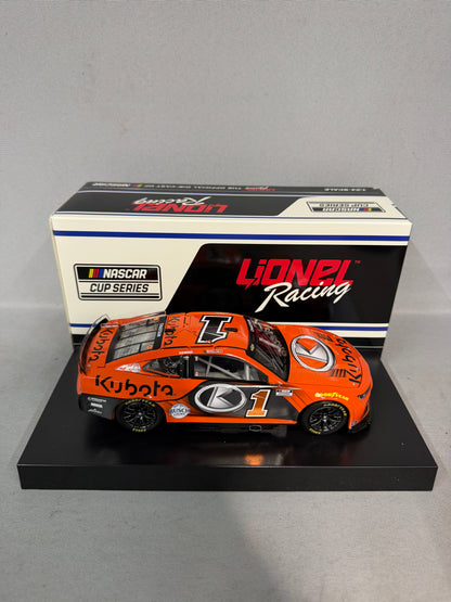 Ross Chastain #1 2024 Kubota Nascar Autographed Diecast