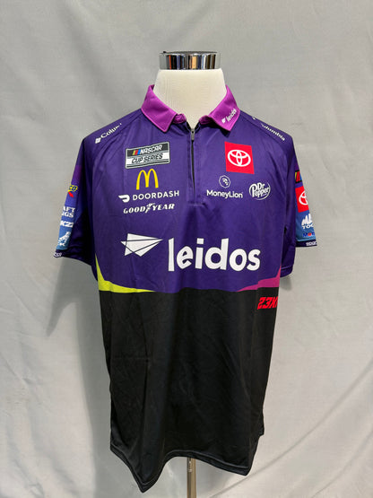 Bubba Wallace #23 2023 Leidos Nascar Crew Shirt Size XL