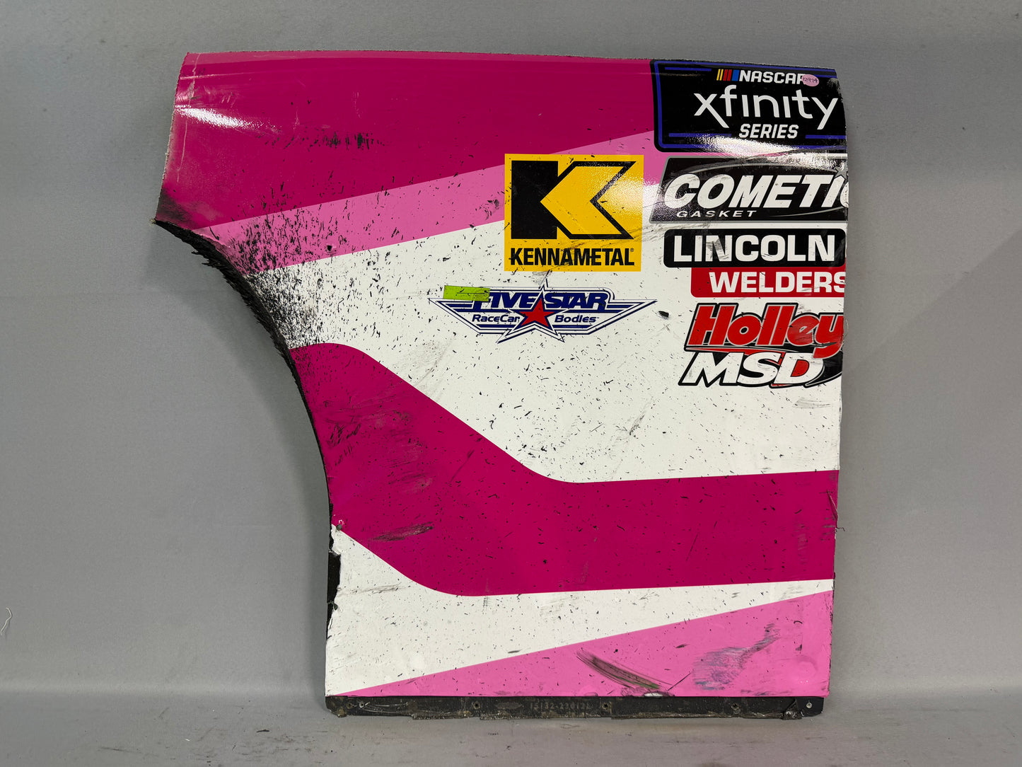 Brennan Poole #44 2025 Charlotte Roval Macc Door Systems Nascar Contingency Panel